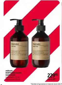 Matas MERAKI NORTHERN DAWN GAVEÆSKE, DKK 229.95 tilbud