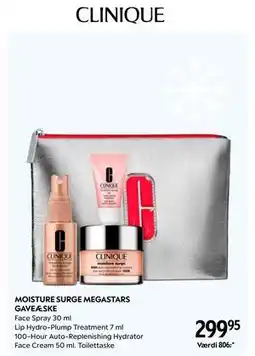 Matas MOISTURE SURGE MEGASTARS GAVEÆSKE, DKK 299.95 tilbud