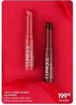 Matas CULT CLASSIC LIP DUO GAVEÆSKE, DKK 199.95 tilbud