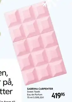 Matas SABRINA CARPENTER, DKK 419.95 tilbud