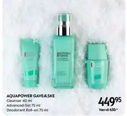 Matas AQUAPOWER GAVEÆSKE, DKK 449.95 tilbud