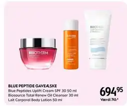 Matas BLUE PEPTIDE GAVEÆSKE, DKK 694.95 tilbud