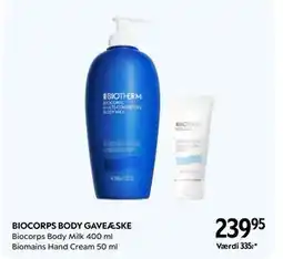 Matas BIOCORPS BODY GAVEÆSKE, DKK 239.95 tilbud