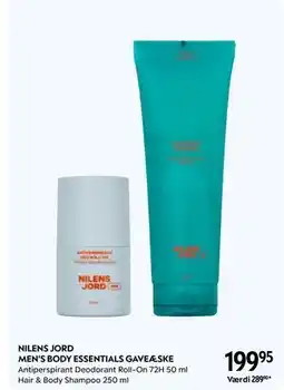 Matas NILENS JORD MEN'S BODY ESSENTIALS GAVEÆSKE, DKK 199.95 tilbud