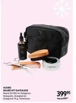 Matas NJORD BEARD KIT GAVEÆSKE, DKK 399.95 tilbud