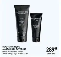 Matas BEAUTÉ PACIFIQUE MASCULINITY GAVEÆSKE, DKK 289.95 tilbud