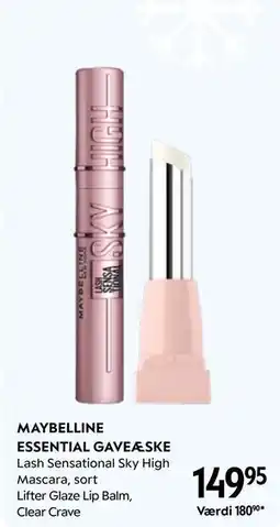 Matas MAYBELLINE ESSENTIAL GAVEÆSKE, DKK 149.95 tilbud