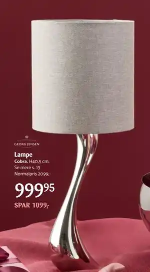 Lampe, DKK 999.95