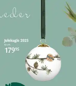 Kop & Kande Julekugle 2025, DKK 179.95 tilbud