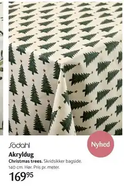 Kop & Kande Akryldug, DKK 169.95 tilbud