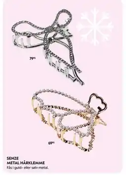 Matas SENZE METAL HÅRKLEMME tilbud