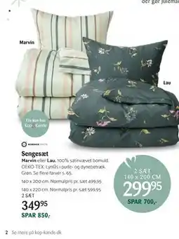 Kop & Kande Sengesæt tilbud