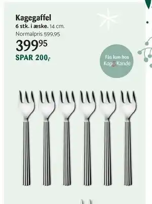 Kop & Kande Kagegaffel, DKK 399.95 tilbud