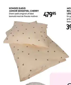 Matas KONGES SLØJD JUNIOR SENGETØJ, CHERRY, DKK 479.95 tilbud