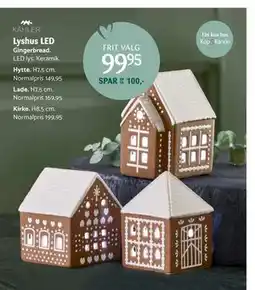 Kop & Kande Lyshus LED, DKK 99.95 tilbud