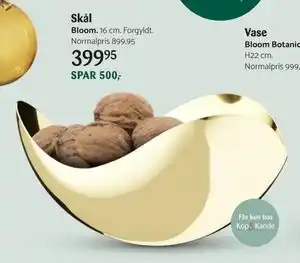 Kop & Kande Skål, DKK 399.95 tilbud