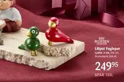 Kop & Kande Liliput Fuglepar, DKK 249.95 tilbud