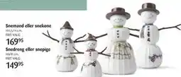 Kop & Kande Snemand eller snekone, DKK 169.95 tilbud