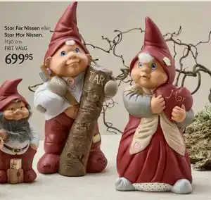 Kop & Kande Stor Far Nissen eller Stor Mor Nissen, DKK 699.95 tilbud