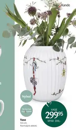 Kop & Kande Vase, DKK 299.95 tilbud
