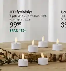 Kop & Kande LED fyrfadslys, DKK 99.95 tilbud