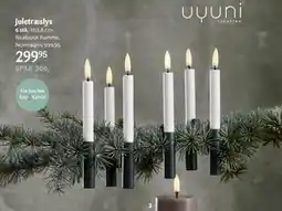 Kop & Kande Juletræslys, DKK 299.95 tilbud