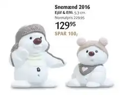 Kop & Kande Snemænd 2016, DKK 129.95 tilbud