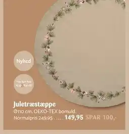 Kop & Kande Juletræstæppe, DKK 149.95 tilbud