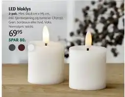 Kop & Kande LED bloklys, DKK 69.95 tilbud
