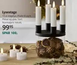 Kop & Kande Lysestage, DKK 99.95 tilbud