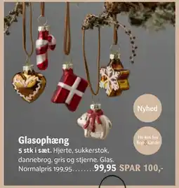 Kop & Kande Glasophæng, DKK 99.95 tilbud