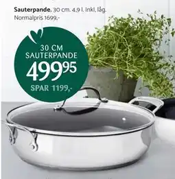 Kop & Kande Sauterpande, DKK 499.95 tilbud