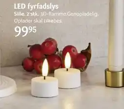 Kop & Kande LED fyrfadslys, DKK 99.95 tilbud