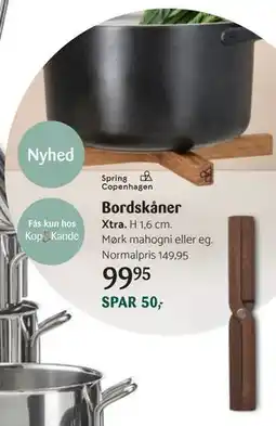 Kop & Kande Bordskåner, DKK 99.95 tilbud