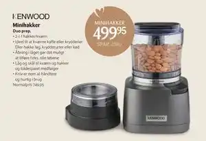 Kop & Kande Minihakker, DKK 499.95 tilbud