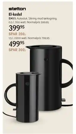 Kop & Kande El-kedel tilbud