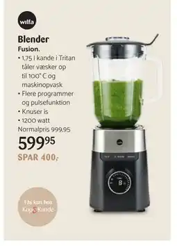 Kop & Kande Blender, DKK 599.95 tilbud