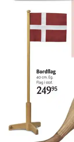 Kop & Kande Bordflag, DKK 249.95 tilbud