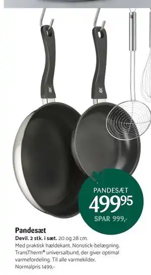Kop & Kande Pandesæt, DKK 499.95 tilbud