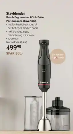 Kop & Kande Stavblender, DKK 499.95 tilbud