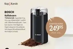 Kop & Kande Kaffekværn, DKK 249.95 tilbud