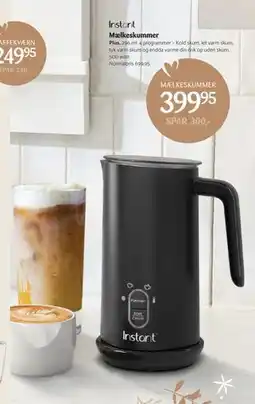 Kop & Kande Mælkeskummer, DKK 399.95 tilbud