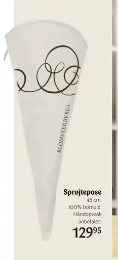 Kop & Kande Sprøjtepose, DKK 129.95 tilbud