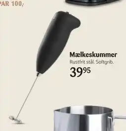 Kop & Kande Mælkeskummer, DKK 39.95 tilbud