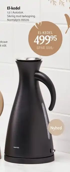 Kop & Kande El-kedel, DKK 499.95 tilbud