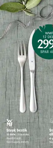 Kop & Kande Steak bestik, DKK 299.95 tilbud