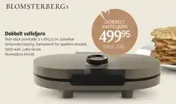 Kop & Kande Dobbelt vaffeljern, DKK 499.95 tilbud
