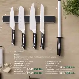 Kop & Kande Knive, DKK 199.95 tilbud