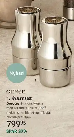 Kop & Kande Kværnsæt, DKK 799.95 tilbud