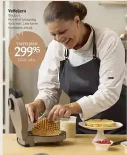 Kop & Kande Vaffeljern, DKK 299.95 tilbud